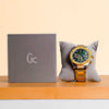 Guess Cableforce Green Analog Watch Y54003G7MF