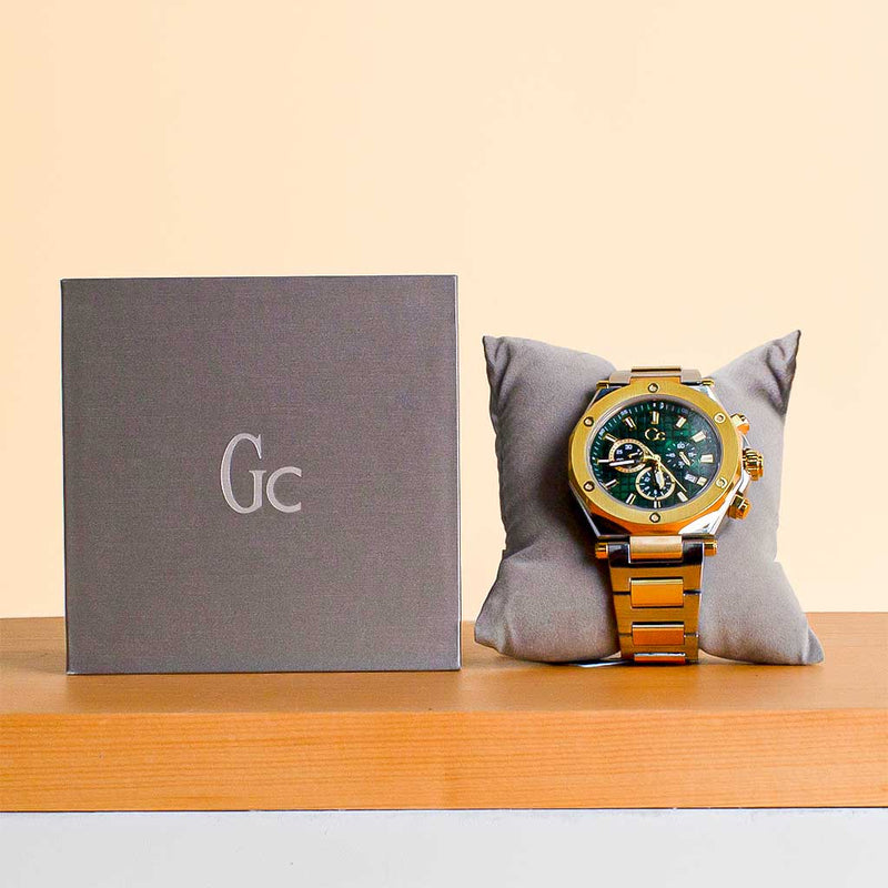 Guess Cableforce Green Analog Watch Y54003G7MF