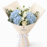 Blue Hydrangea Bouquet - Flowrista Branded