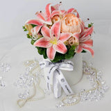 Charming Lilies & Orange Floral Harmony