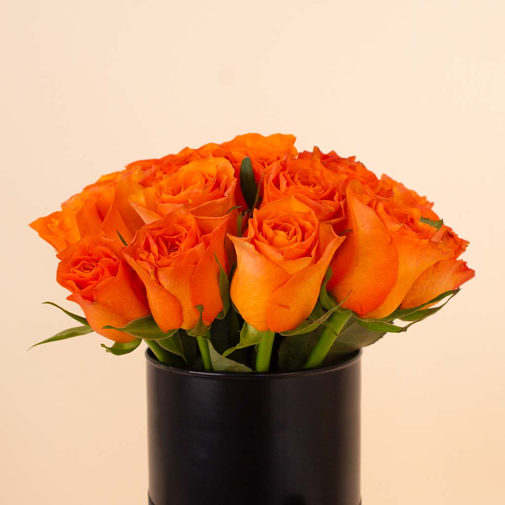 Mr.Beard Kit Aroma Scent & Orange Roses Vase