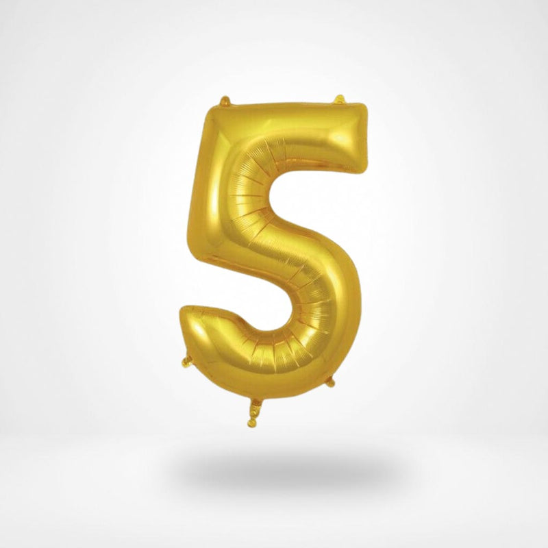 Number 5 Balloon