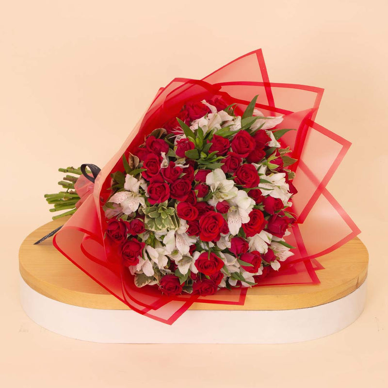 Flowrista | Alstroemeria & Baby Rose Bouquet