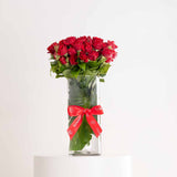 Patchi Les Signatures Prestige Box 940g & Red Baby Roses Vase