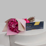Ghazal Spa Moroccan Voucher & Deep Purple Roses Bouquet