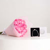PANDORA Moments Silver Bracelet with Pavé Heart Clasp & Revival Roses Bouquet