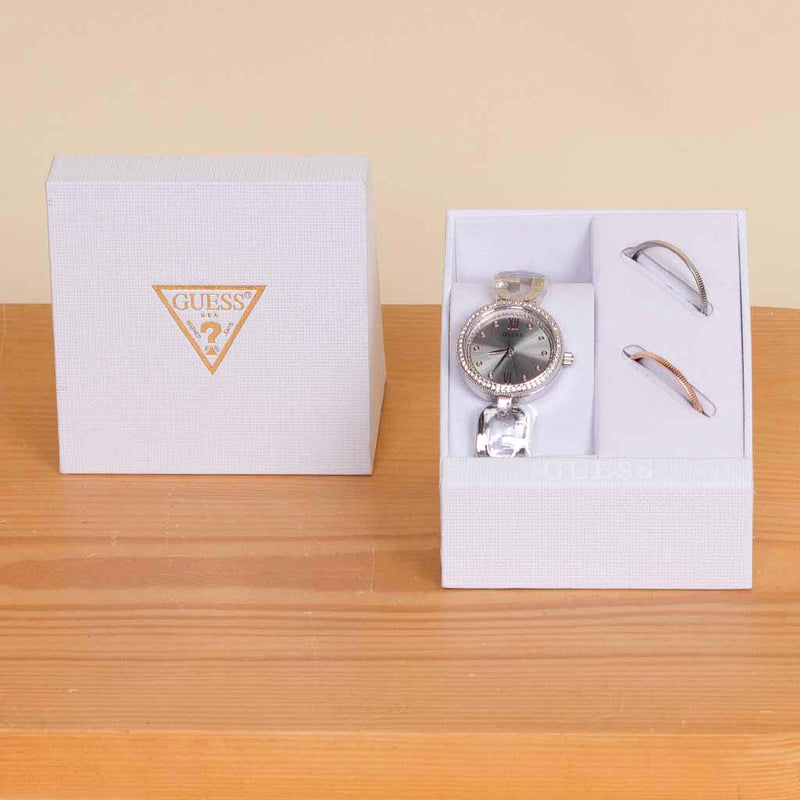 Guess Stainless steel analogue watch