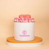 Blush Heart Bloom Box - Revival Roses & Patchi Heart Box 22 pcs