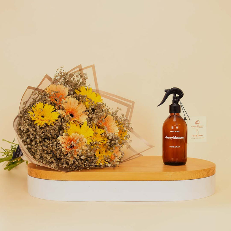 Zaha Home Cherry Blossom Home Spray & Mixed Flower