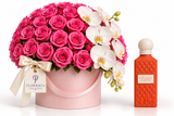 Nude Coral Diamond 150 ml, Pink Roses & White Orchids