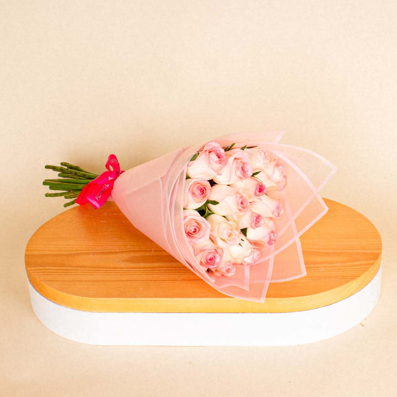 15 Pink Flower Bouquet