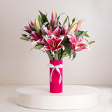 Velvet Lily Vase