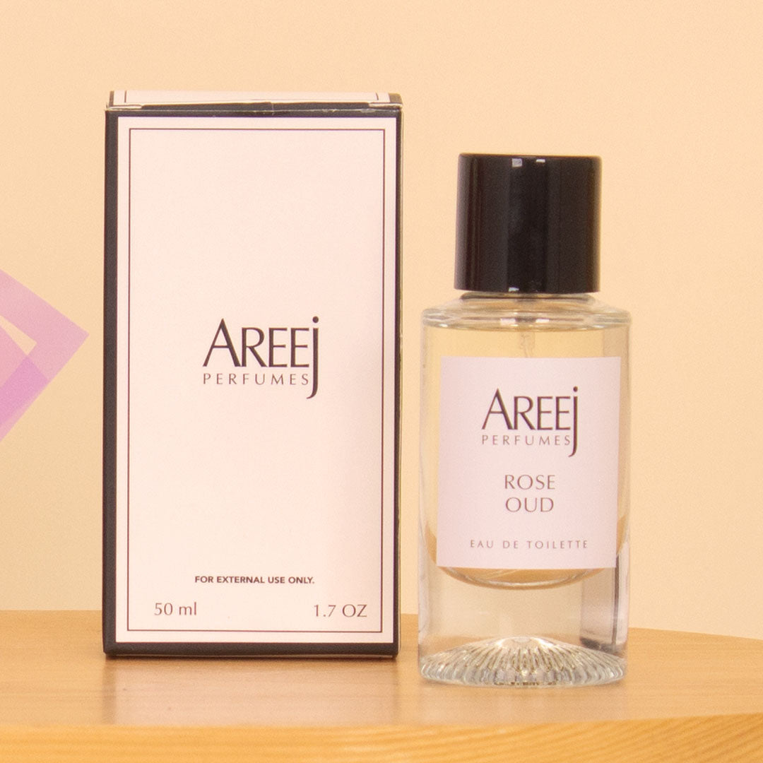 Areej Rose Oud with Mix Roses Bouquet