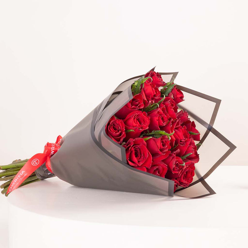 Police Wallet Iron Edge PELGW2203202 | Bouquet of 15 Red Roses