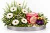 Bakhoor Saher Al Kalmat 30g with Fresh White Gerbera Birthday Flowers