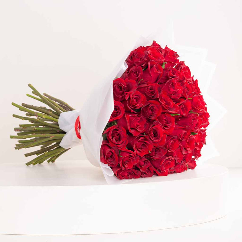 50 Red Roses Luxury Bouquet