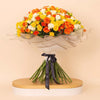 Flowrista Bouquet of 100 White, Orange & Yellow Roses