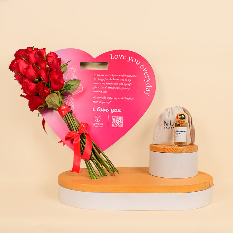 Nuit Fragrances Crimson Brew And 15 Red Roses