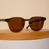 Sedrak Honeycomb Brown Sunglasses – Summer Collection