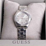 GUESS Mini Luna Silver Watch For Women
