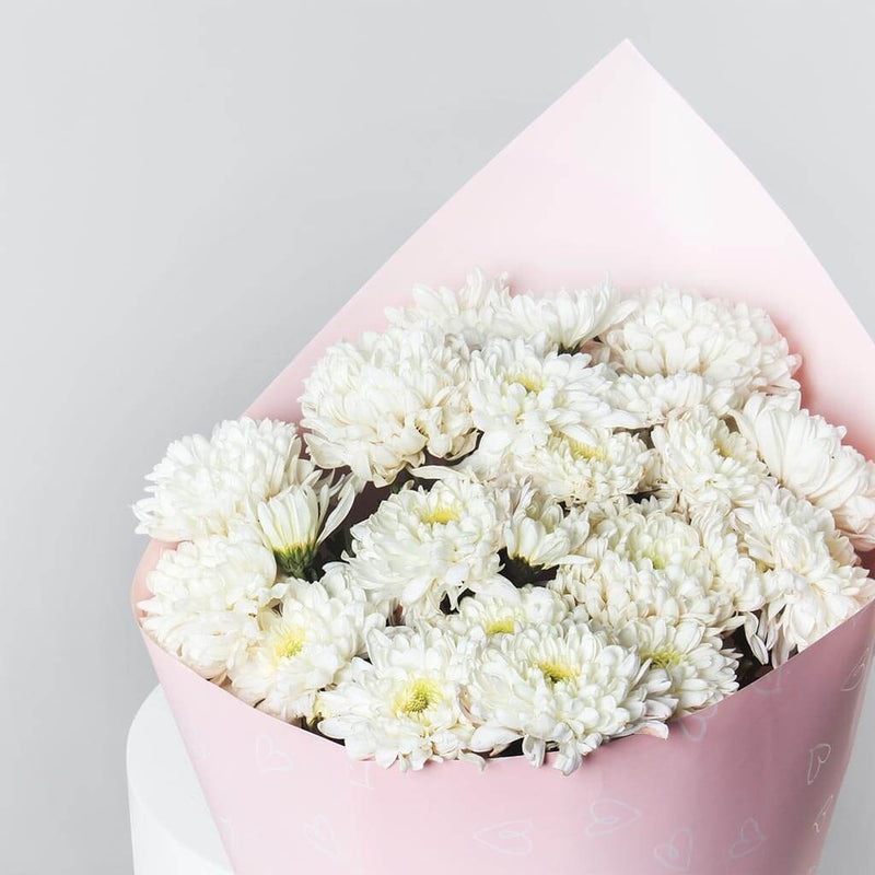 Flowrista | White Fancy Chrysanthemum Bouquet