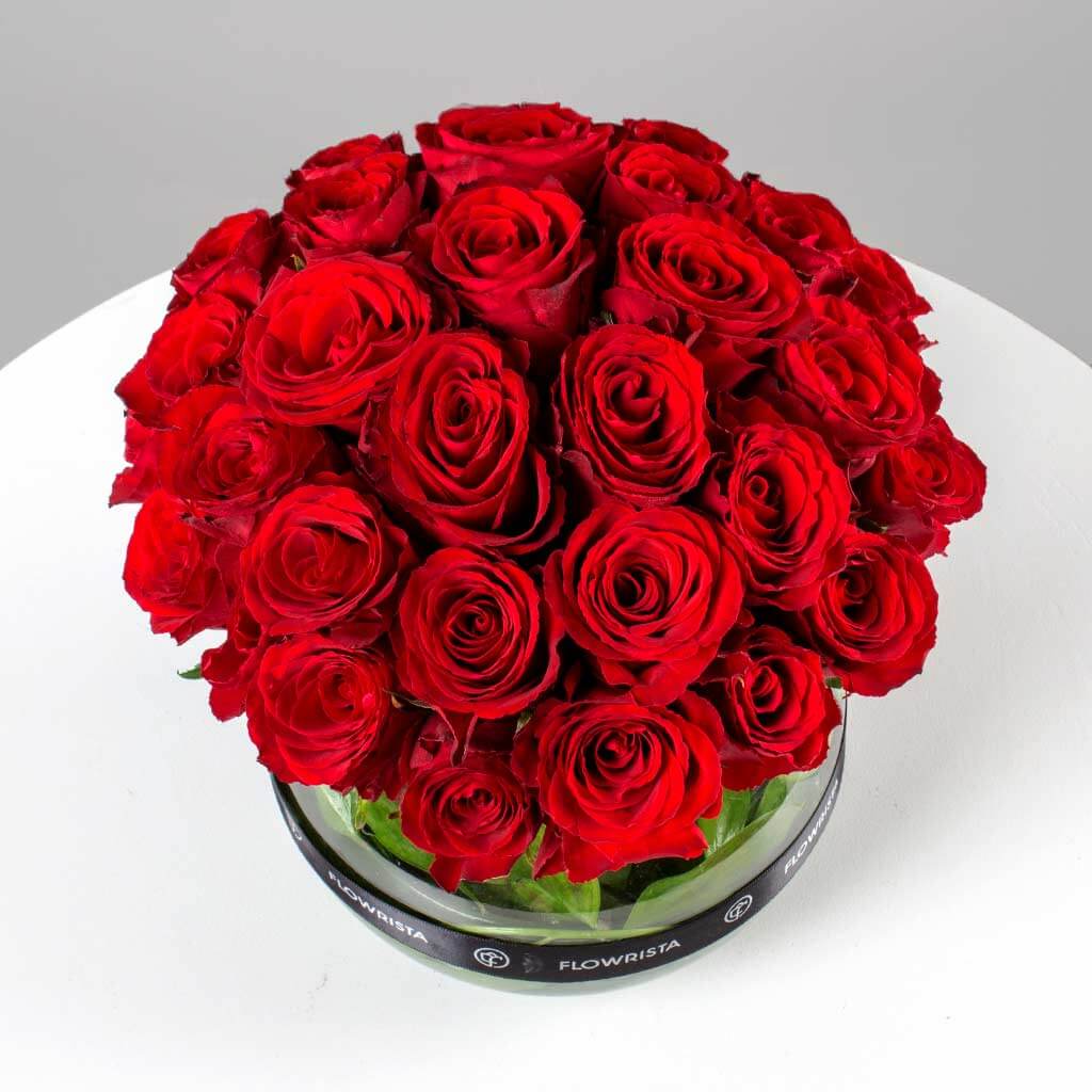 Romantic Red Roses Bouquet