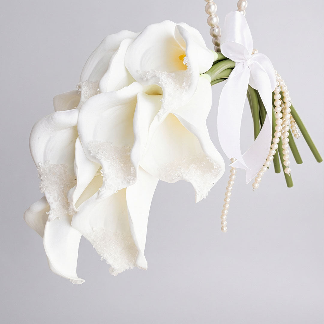Pearl Calla Bridal Bouquet
