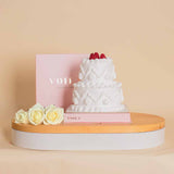 Voila Red Velvet Cake - Fresh Cherries & Creamy Layers