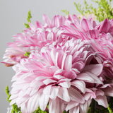 Romantic White & Purple Blooms Bouquet