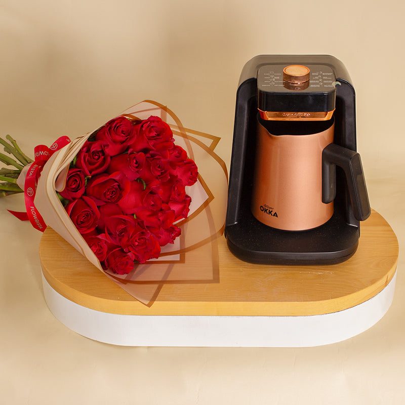 Arzum OKKA Rich Pro Plus | 20 Red Roses