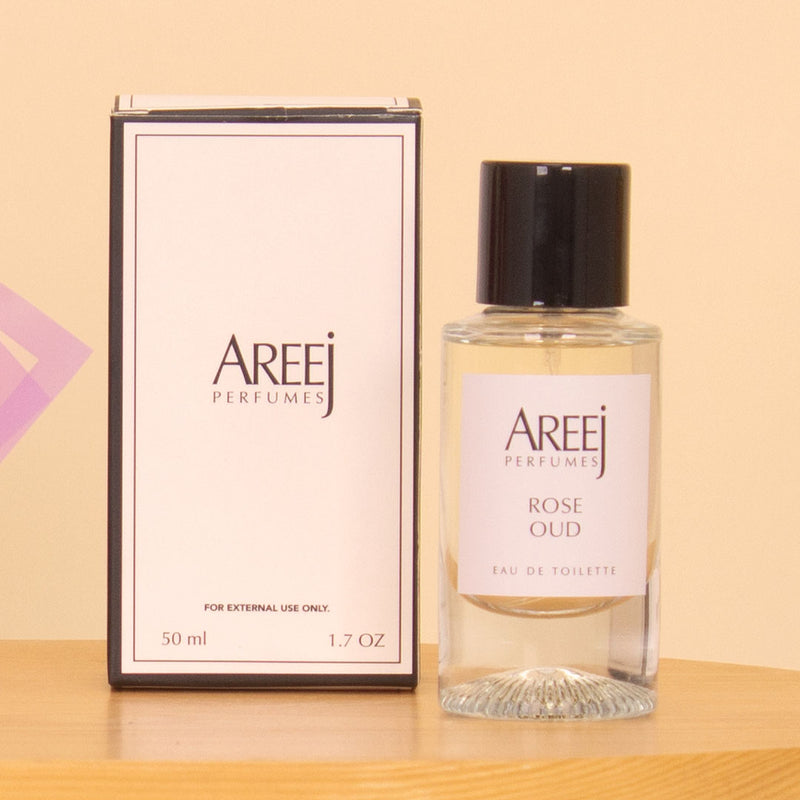 Areej Rose Oud with 20 pink Roses Bouquet