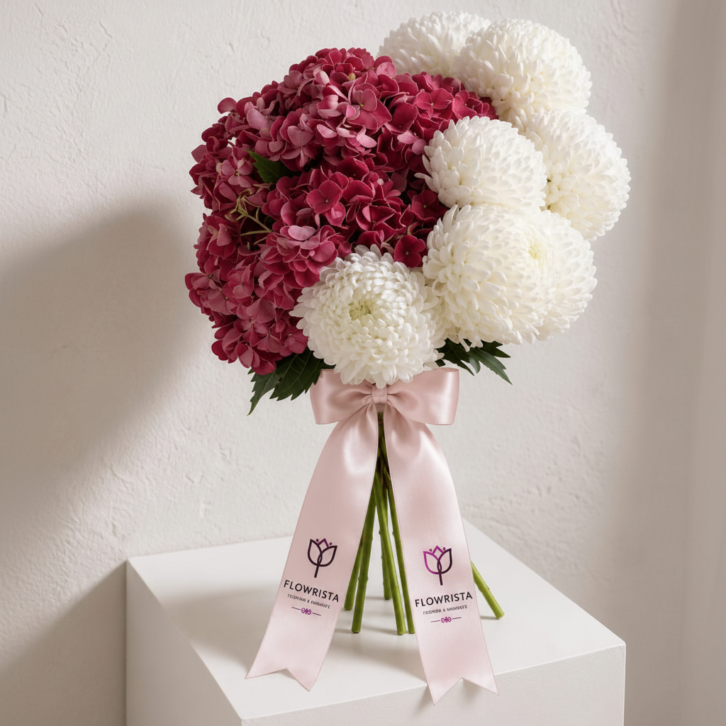 Flowrista Hydrangea Chrysanthemum Bouquet