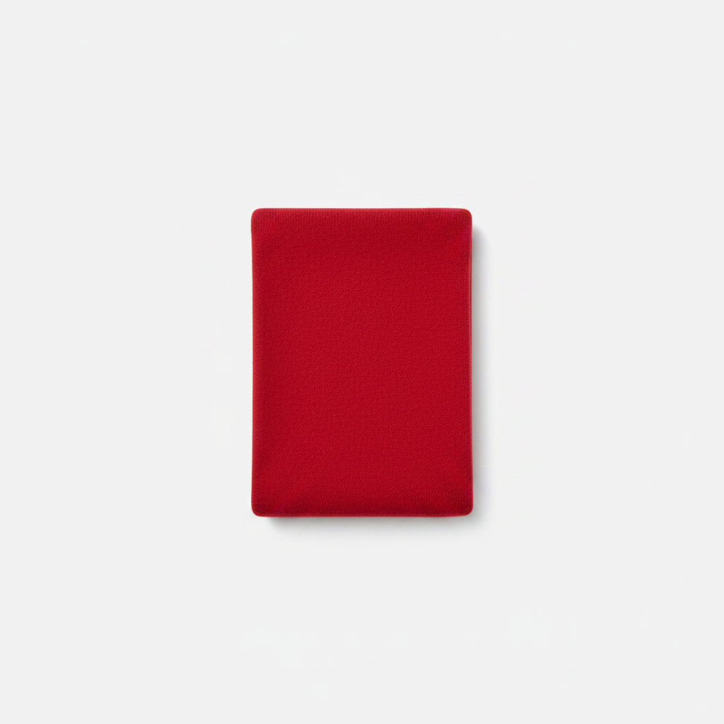 Mango red 100% cashmere knit scarf Selection collection