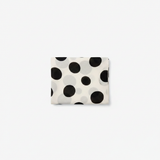 Mango ecru spots print fluid scarf on white background