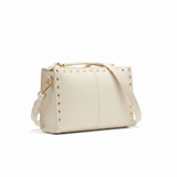 Parfois cream crossbody bag with gold studs by Flowrista Dubai