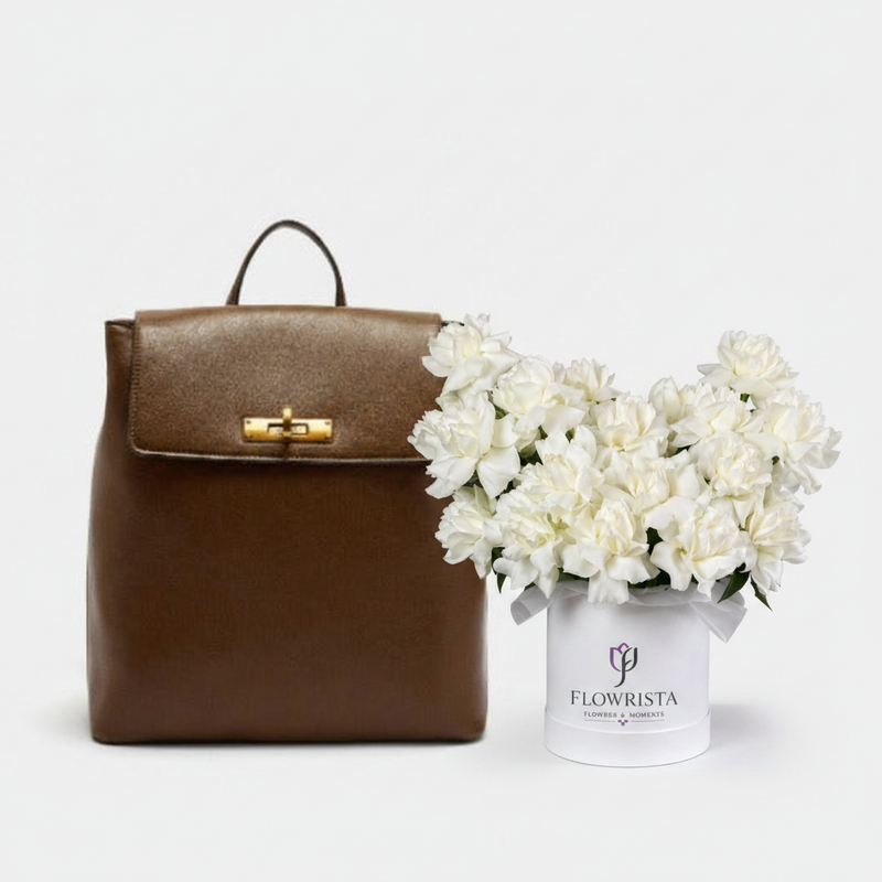 Parfois Backpack with Flowrista White Box