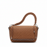 Parfois Natural Brown Straw Effect Crossbody