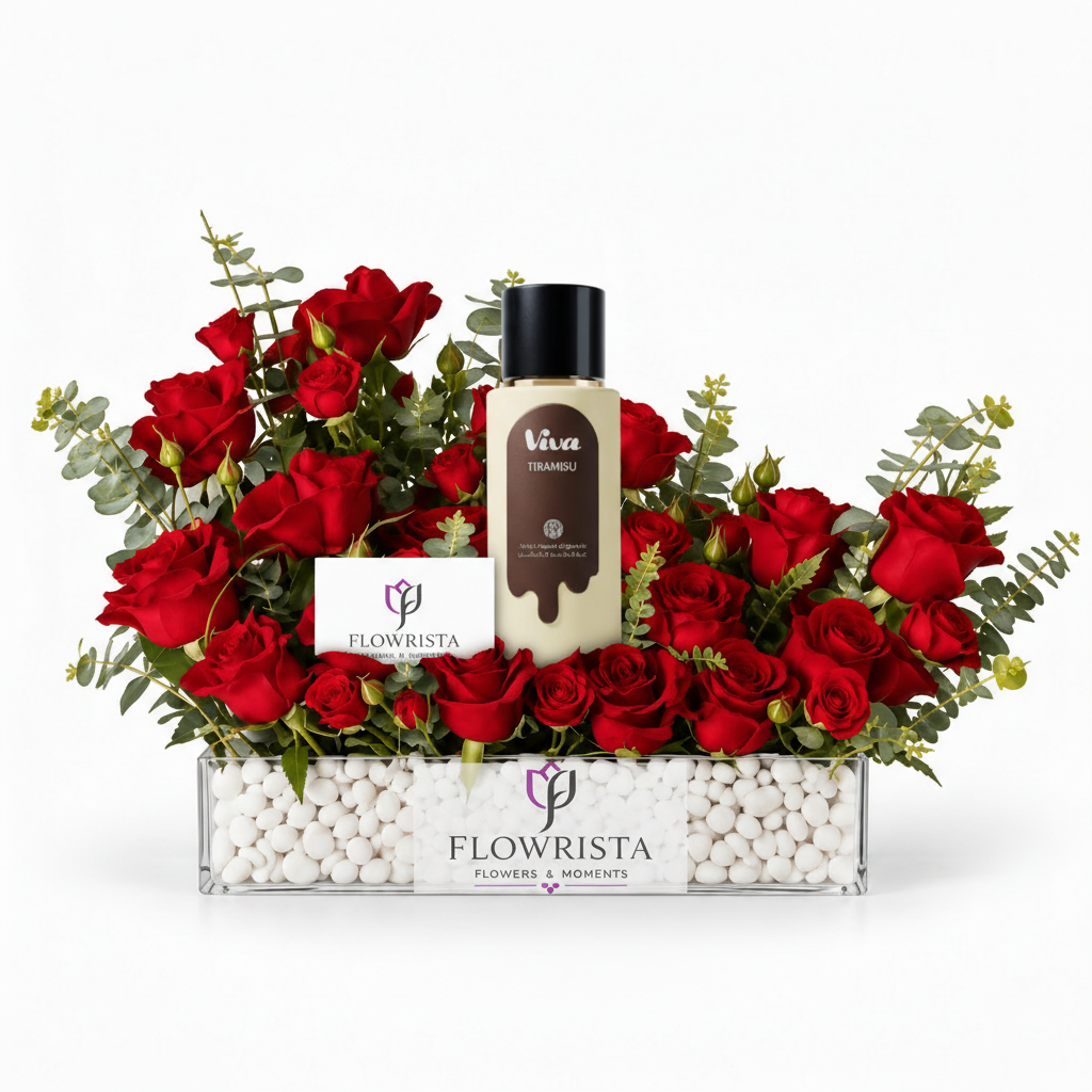 Viva Tiramisu + Red Roses Bundle