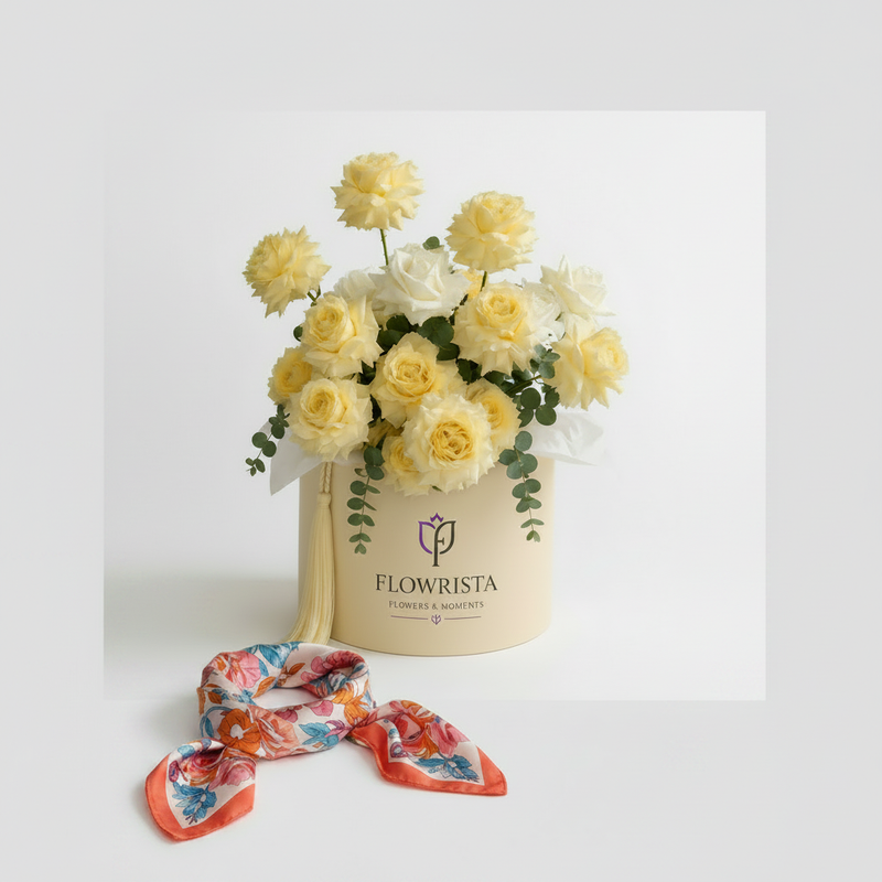 Yellow roses box 1000x1000