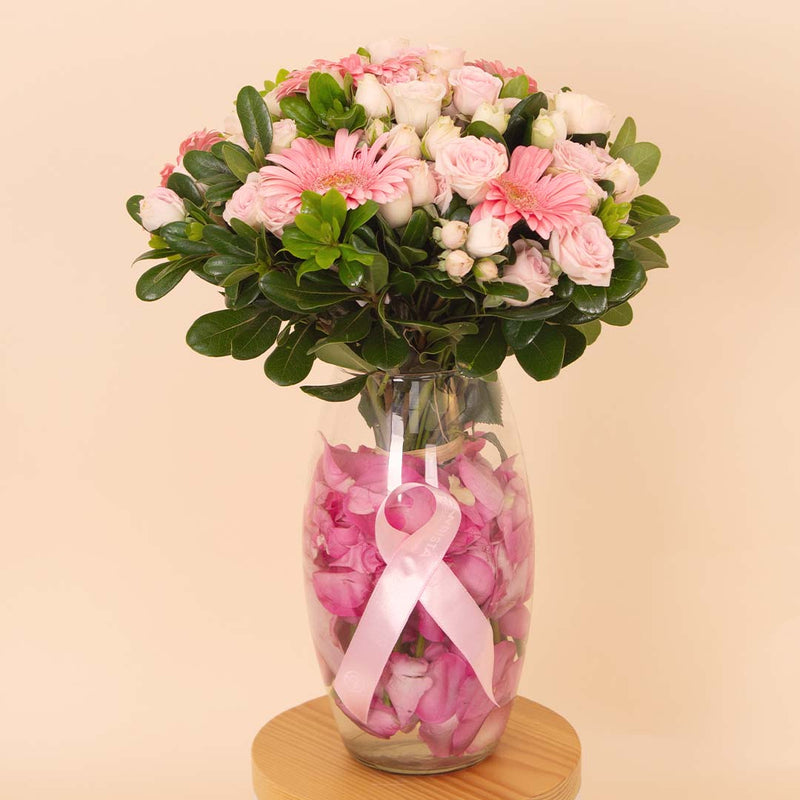 Flowrista | Gerbera & Baby Rose Vase