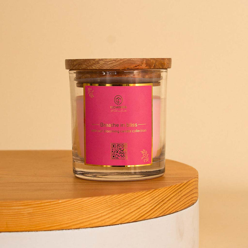 Berry & Jasmine Scented Candle