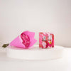 Soul & More Whisper Set | Bouquet of 15 Pink Flowers