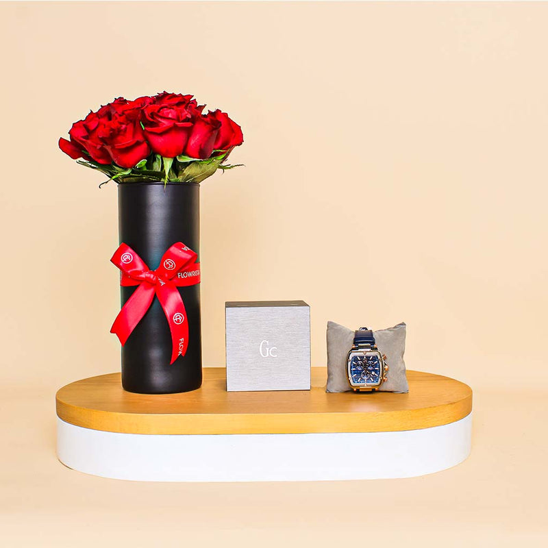Gc Gents Spirit Tonneau Watch | Unique Vase