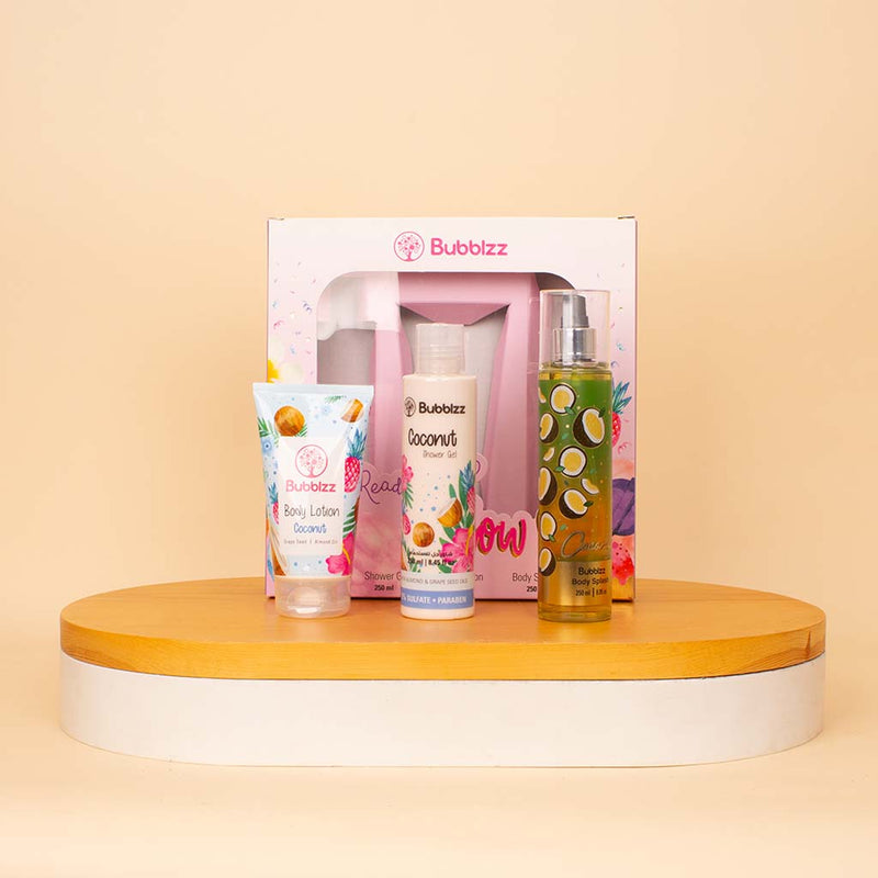 Bubblzz Glow Gift Set - Coconut