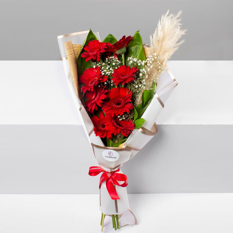 Red Gerbera Bouquet
