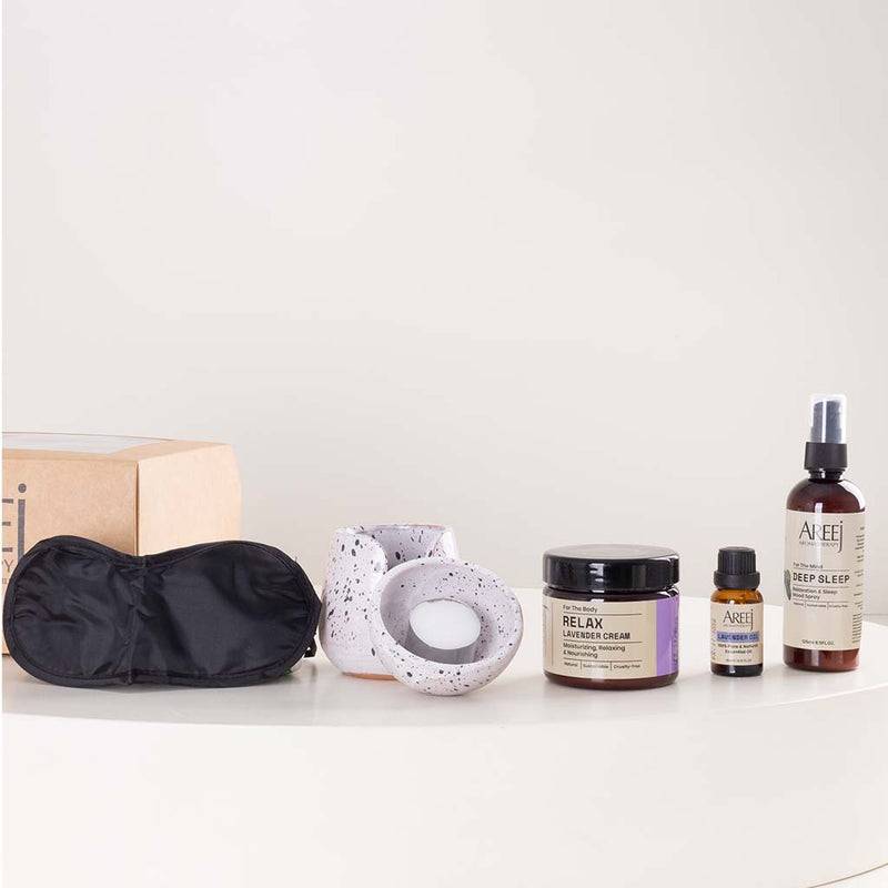 Areej Deep Sleep & Relaxation Set | Lavender Ritual