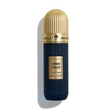Perfume bottle labeled 'Spanish Tobacco' by Ibrahimi on a white background