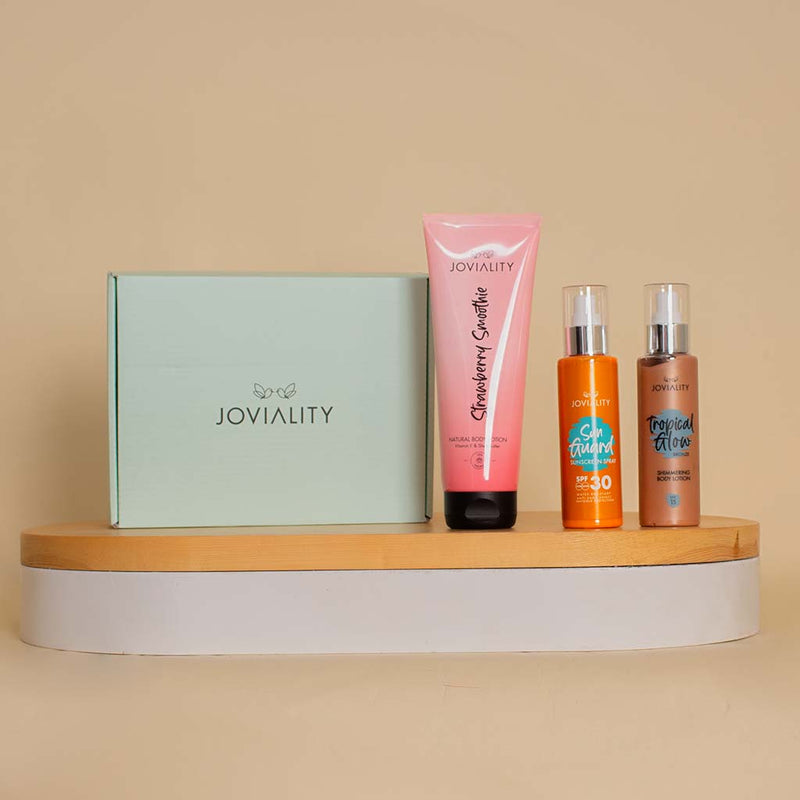 Joviality Gift Box Sun Care and Skin Love Essentials