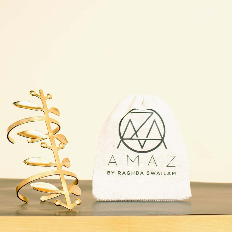 Amaz The Roman Leaf Cuff