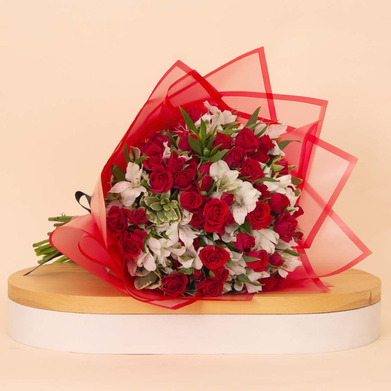 Flowrista | Alstroemeria & Baby Rose Bouquet